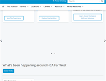 Tablet Screenshot of hcafarwest.com